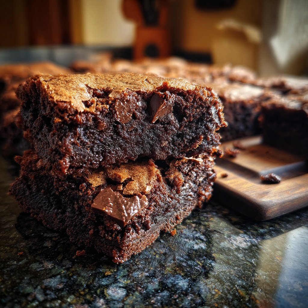 Dessert Chocolate Fudge Brownies