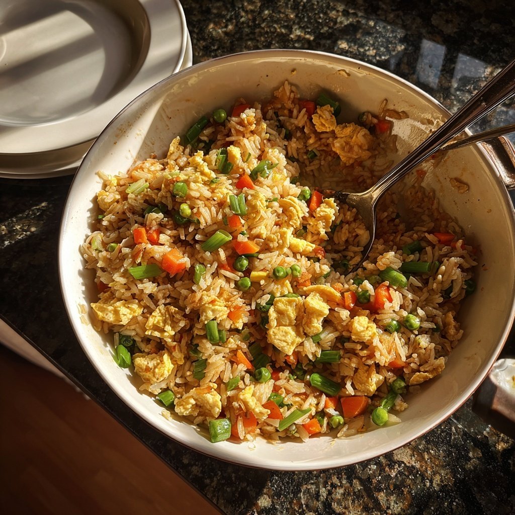 Quick 10 Minute Egg Fried Rice