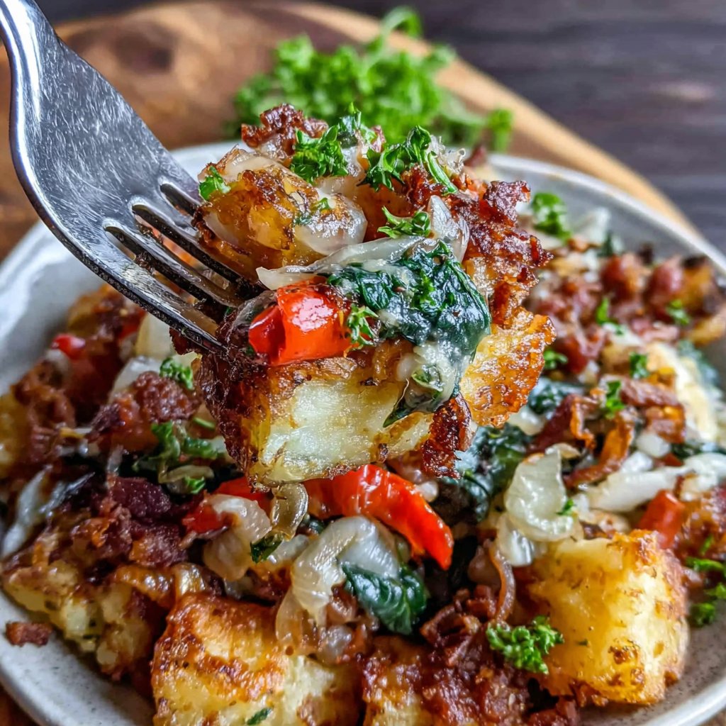 Savory Vegetable Spring Hash