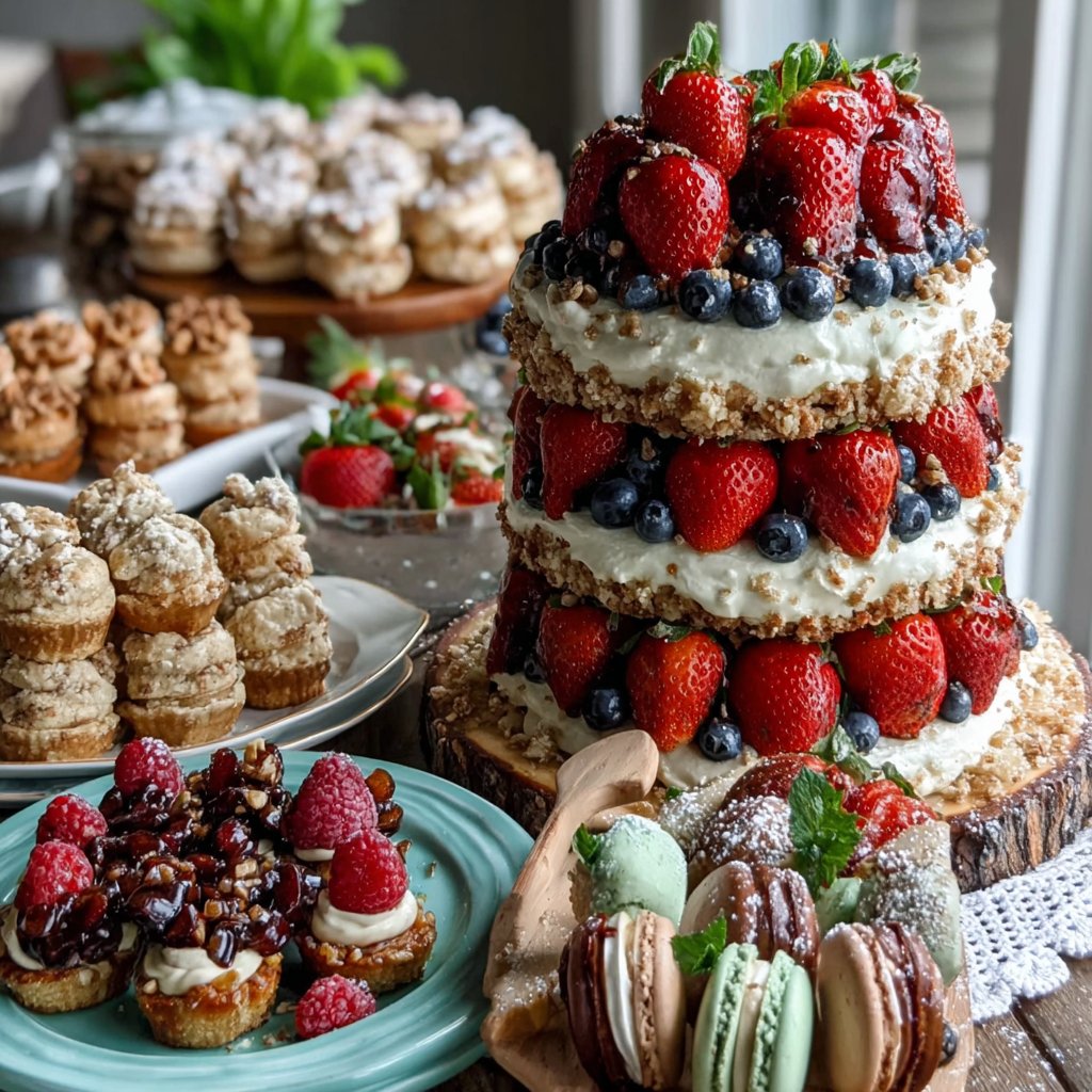Fruity Graduation Dessert Table